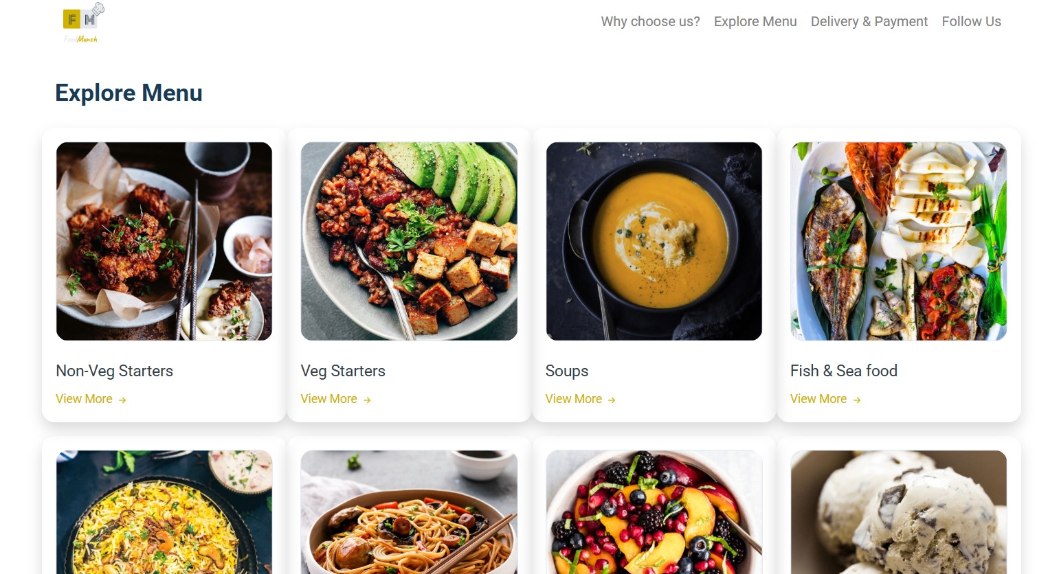 Food Ordering App